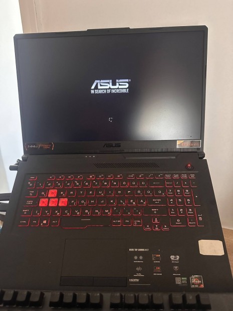 Asus Tuf gaming f17 laptop