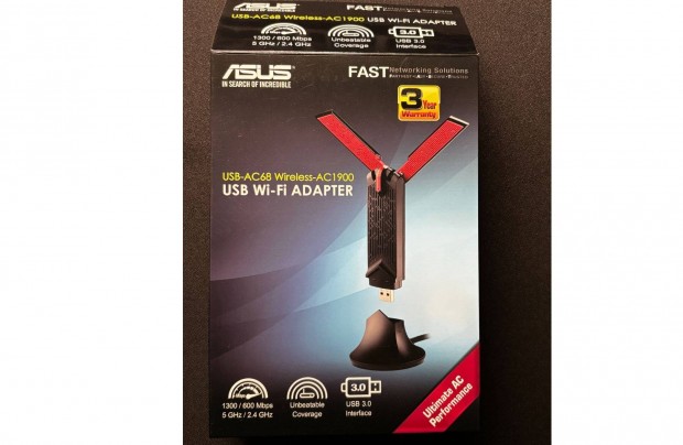 Asus USB-AC68 Wi-Fi adapter