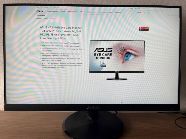 Asus VP249HR gaming monitor elad