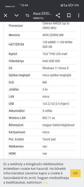 Asus Vivobook E-510 MA