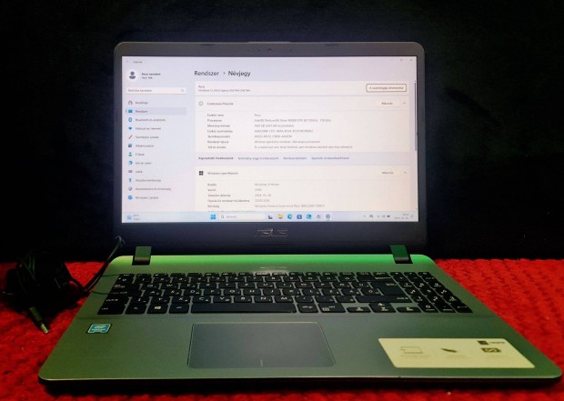 Asus Vivobook x507ma,4gb ram Laptop Norml llapotban 1hnap garancia