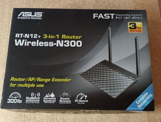 Asus Wireless N Router 300Mbps elad