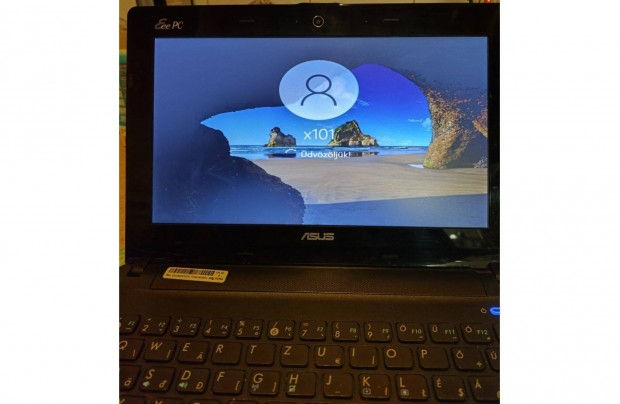 Asus X101 Notebook Netbook. Új akkuval