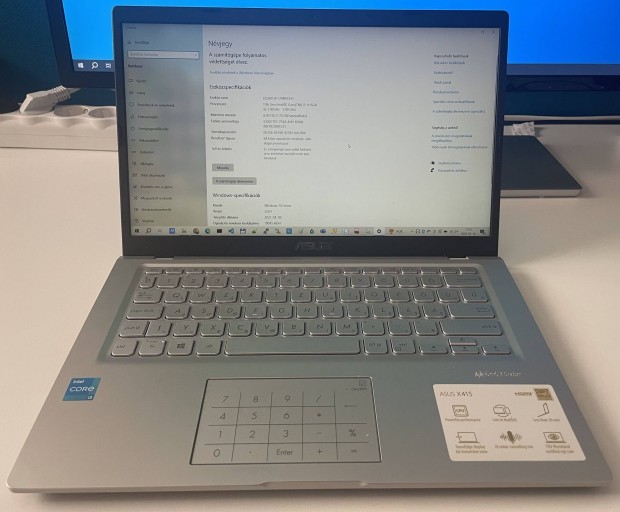 Asus X415 notebook 13" + win 10