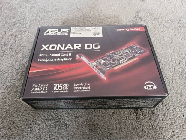 Asus Xonar DG hangkrtya 