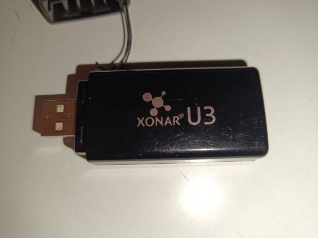 Asus Xonar U3 kls USB hangkrtya (48KHz / 16bit / 7.1 / 100 dB)