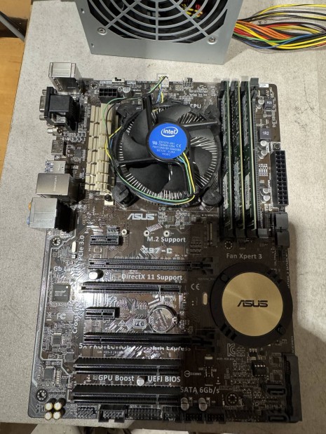 Asus Z97-C/i5-4670/8gb ddr3(Külön is eladó)