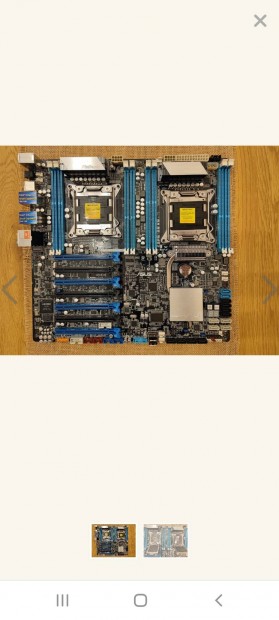 Asus Z9PE - DB  WS alaplap / hibs , htlap nincs hozz / 