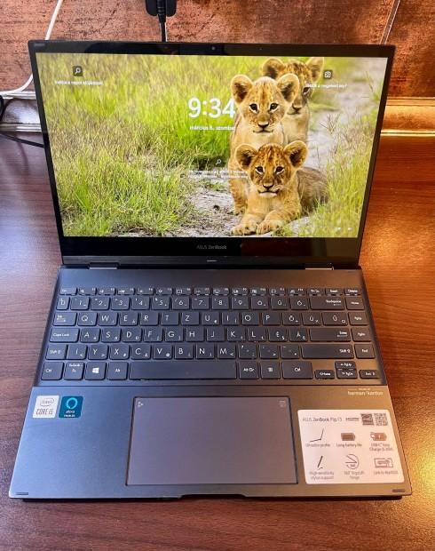 Asus Zenbook Flip13 | i5, 8GB RAM, 476GB SSD, Win11, érintőképernyő