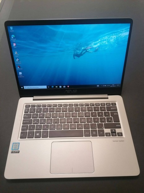 Asus Zenbook UX410 14"-os ultrabook, laptop, notebook, fullhd