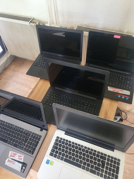 Asus laptop, Lenovo laptop, Notebook, 5 db egyben elad: 100.000 Ft