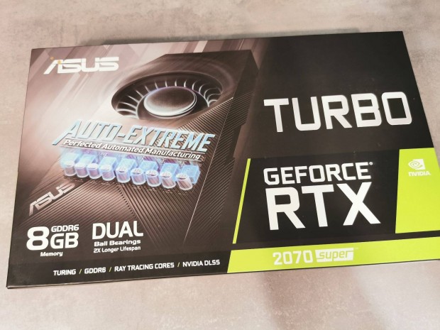 Asus nvidia Rtx2070 Super Turbo 8GB videokrtya