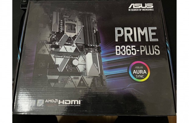 Asus prime b365 plus LGA 1151 8-9 gen alaplap