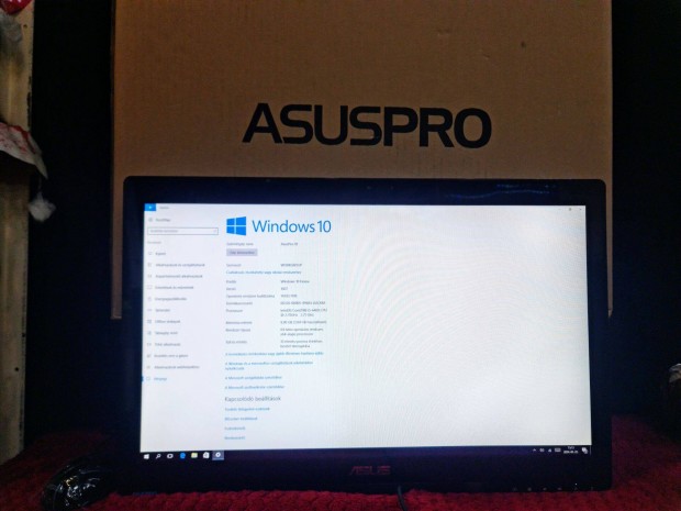 Asus pro all in pc a6421 i5 6.gen ,8gb ram,rint kijelz Full hd Saj