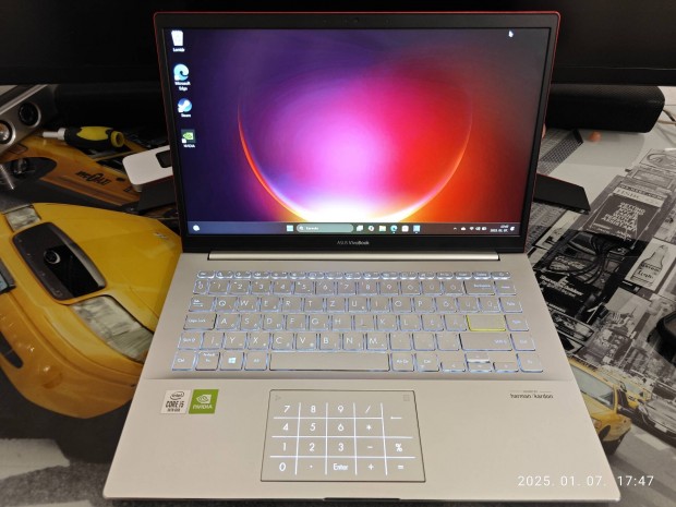 Asus vivobook i5 10gen Nvidia MX350 Harman Kardon