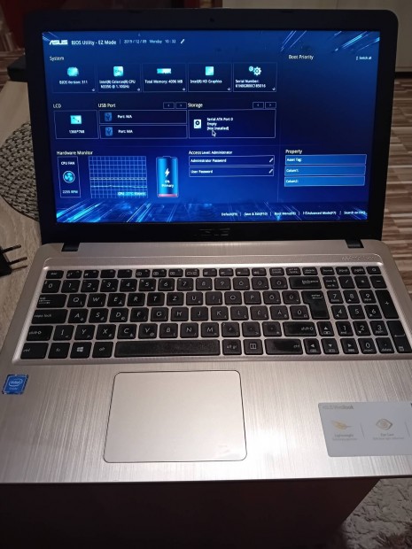 Asus x540n laptop