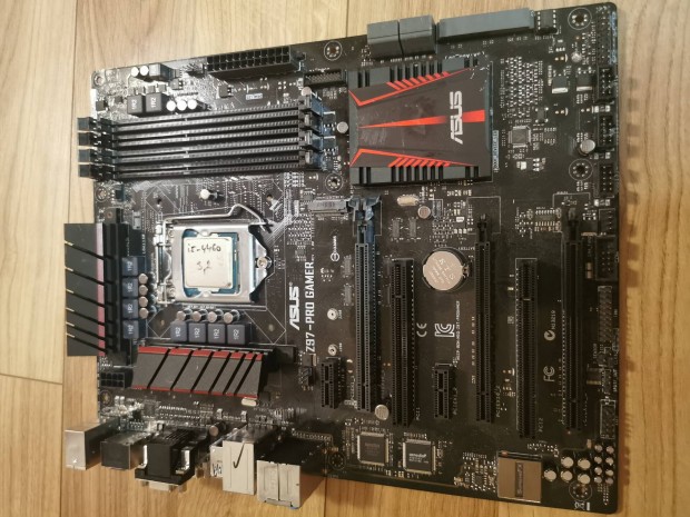 Asus z97 pro gamer alaplap +i5 4460 processzor