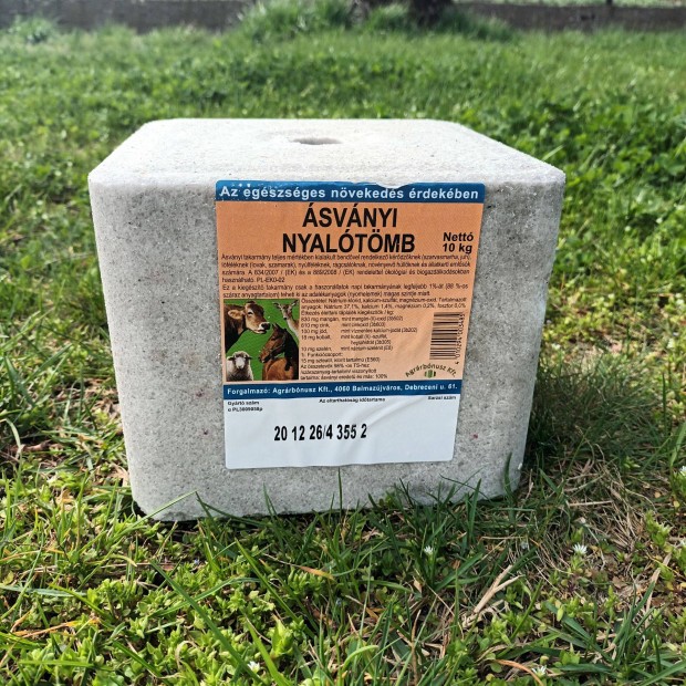 Ásványi nyalótömb 10 kg