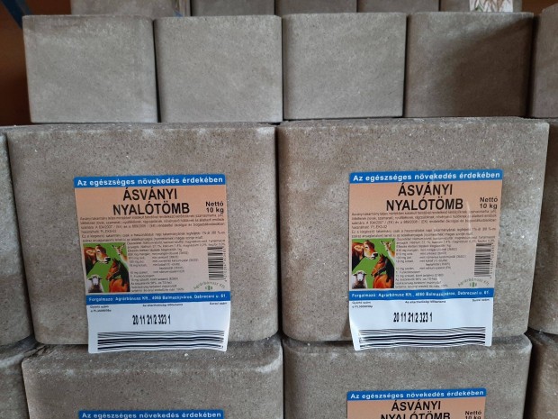 Ásványi nyalótömb nyalósó - 960 kg raklap kiszállítással