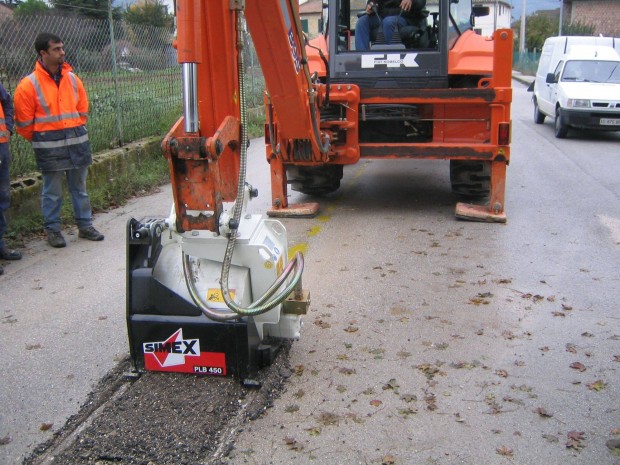 Aszfaltmar adapter munkagpre, hidraulikus aszfalt s beton marsra
