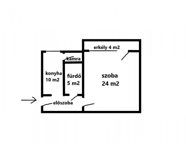 Asz�don kiad� 47 m2-es lak�s