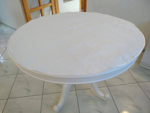 Asztal lap védő takaró huzat kerek 120 cm átm. asztalra