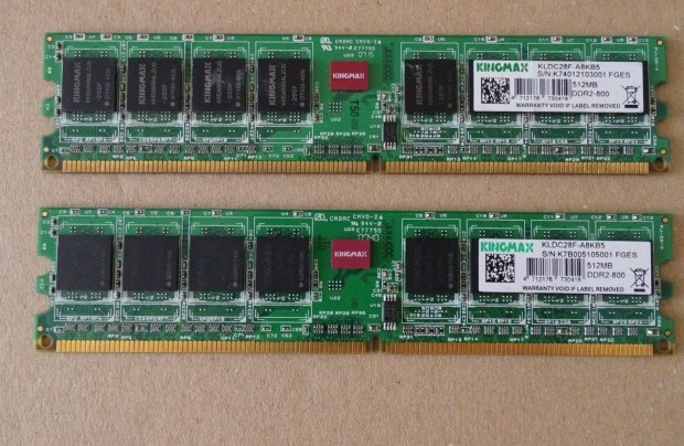 Asztali PC DDR2-800 memrik