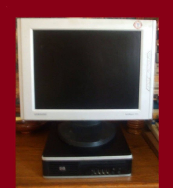 Asztali gép Windows 7-el- 151 S Samsung monitorral eladó
