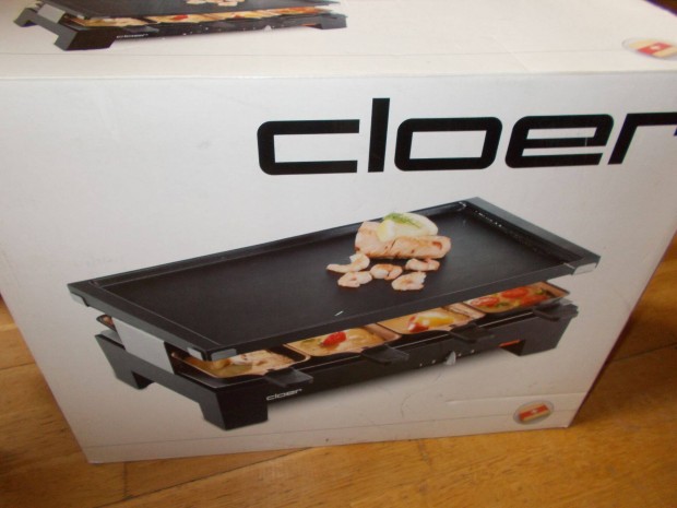 Asztali grill raclette Cloer