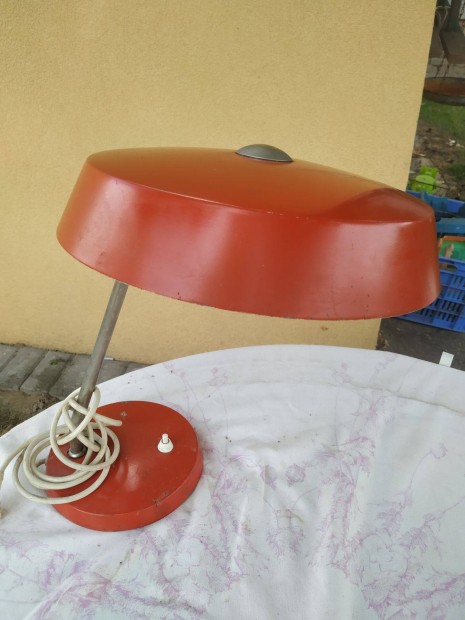 Asztali lámpa! Bauhaus/indusztriál loft design 'Stasi' lámpa/ 1960'as