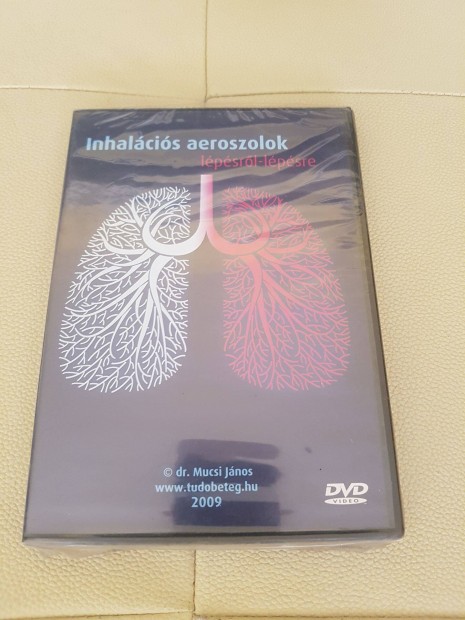 Asztma asztmás betegeknek Inhalációs aerosolok oktató videó DVD