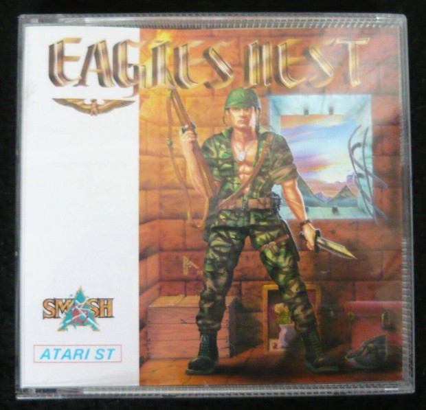 Atari ST 1989: Eagles Nest (eredeti, magyar nyelv floppy)