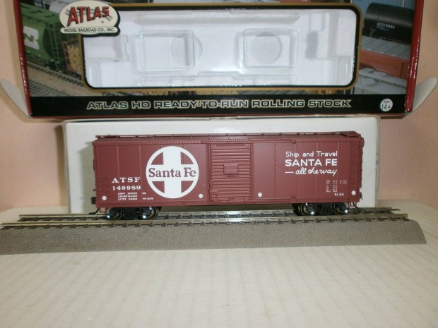 Atlas 6405-2 - "Santa Fe"- Usa - teher kocsi - H0