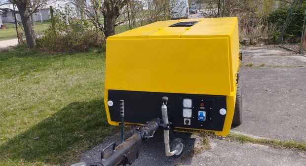 Atlas Copco Xas 90DD vontathat dzel csavarkompresszor kompresszor