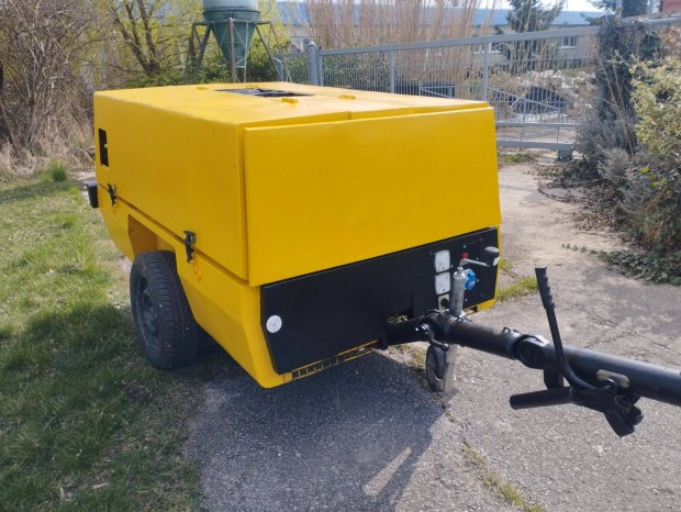 Atlas Copco Xas 90DD vontathat dzel csavarkompresszor kompresszor