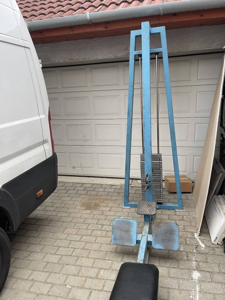 Atlas htgp 110kg sllyal szerelve