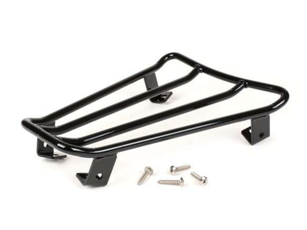 tlp csomagtart Moto Nostra Vespa GTS 125-300, GTV, GTL, GT fekete