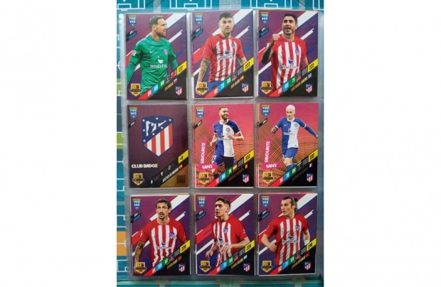 Atlético Madrid Teljes sor Fifa 365 2024 kártya