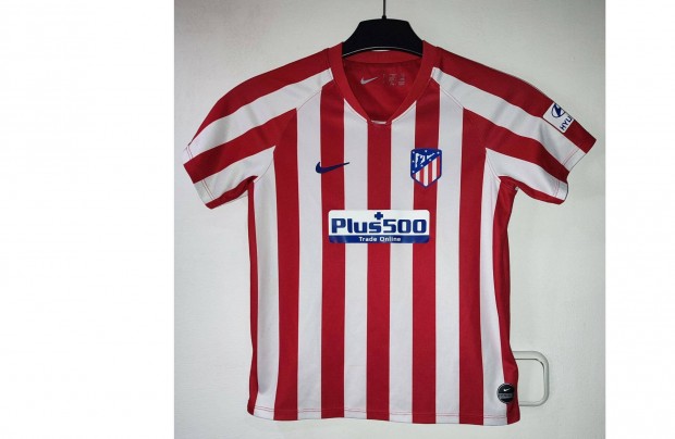 Atletico Madrid eredeti Nike gyerek piros fehér mez (122-128)