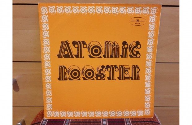 Atomic Rooster 1975 bakelit lemez hanglemez Vinyl