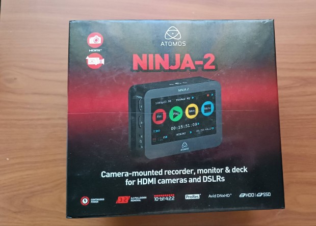 Atomos Ninja 2 monitor s rgzit teljes szettben