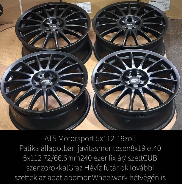Ats 5x112 19zoll Patika alufelnik