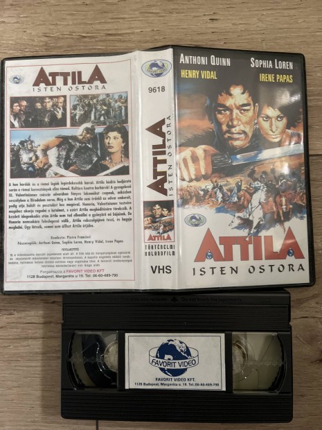 Attila isten ostora vhs 