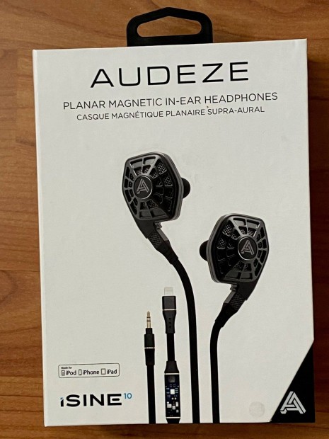 Audeze isine 10 flhallgat elad jszer llapotban