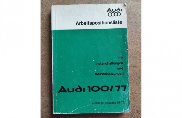 Audi 100 / 77 alkatrszkatalgus