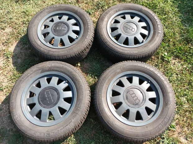 Audi 15 colos alufelni tli gumikkal, felni mrete 5x112, ET 45,