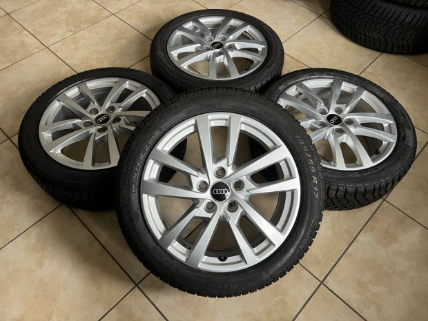 Audi 17" 5x112 alufelni felni vw volkswagen skoda seat 195/55r17 tli