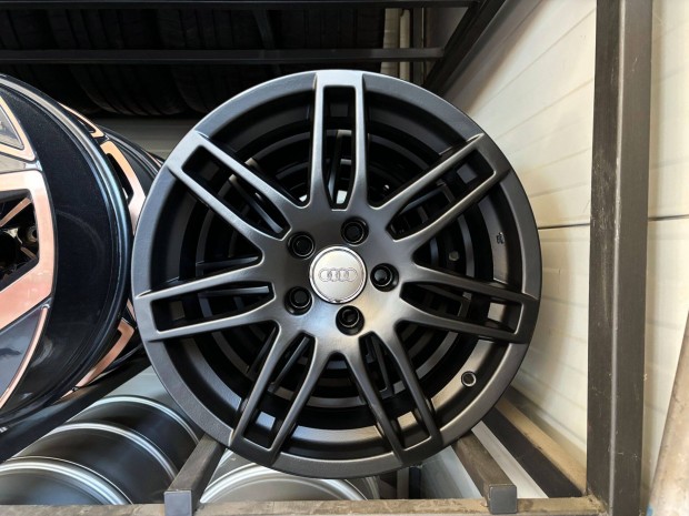 Audi 17" 5x112 matt fekete alufelni elad 17 coll A4 A6