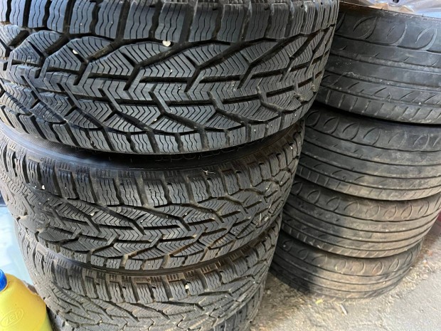 Audi 17" téli gumi 225/50 R17+gyári alufelni