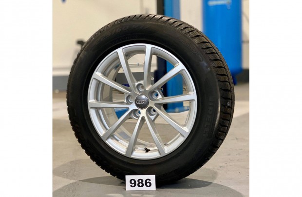 Audi 17 j gyri alufelni felni, 5x112, 225/60 j tli gumi, A6 (986)